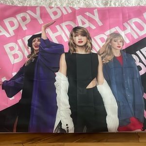 Taylor Swift birthday banner